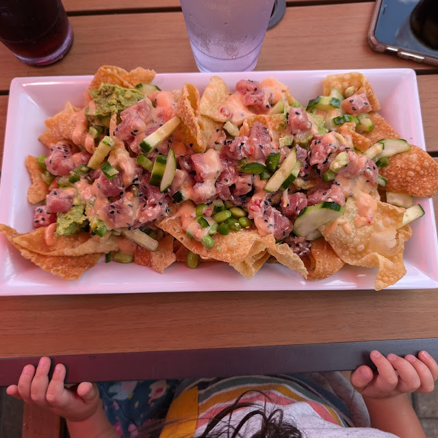 Ahi Poke Nachos