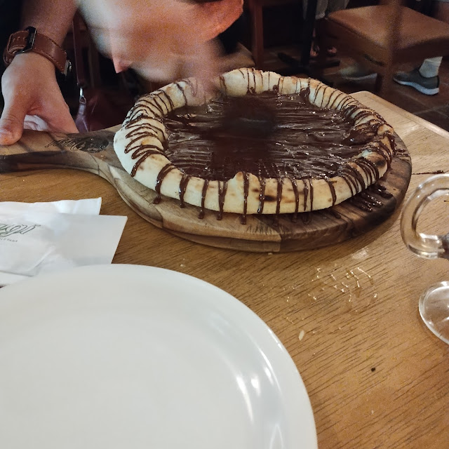 Pizza de Chocolate