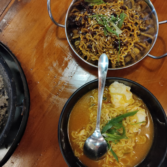 Jajangmyeon & Ramyeon
