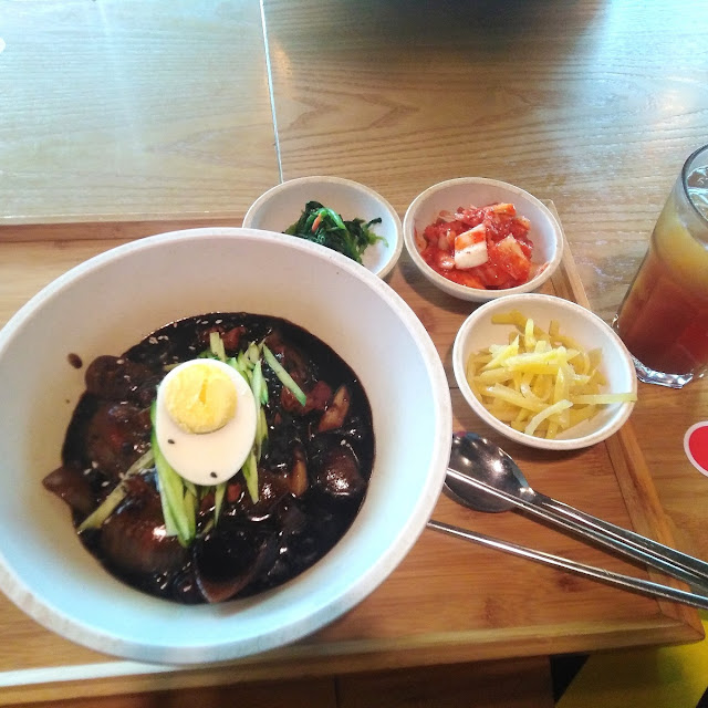 Set 18 JJA Jang Myun Korean Black Bean Sauce Noodle 짜장면
