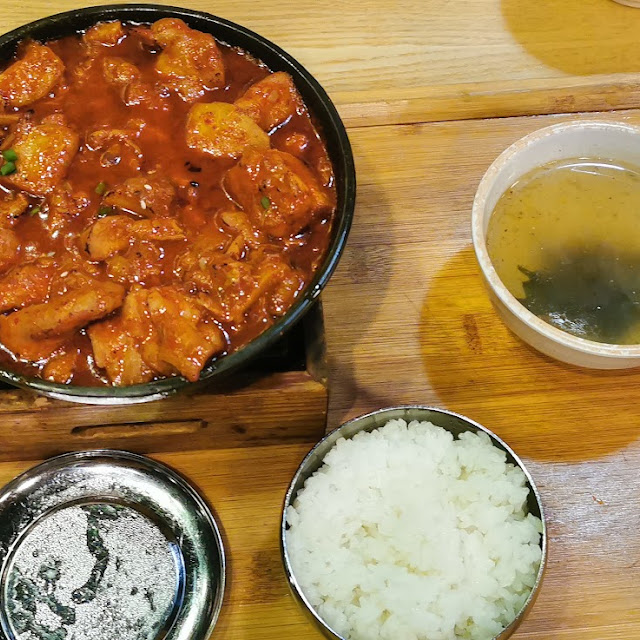 Spicy Grilled Chicken Set