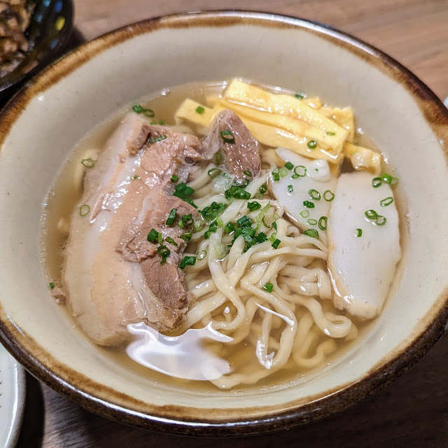 沖縄そば定食
