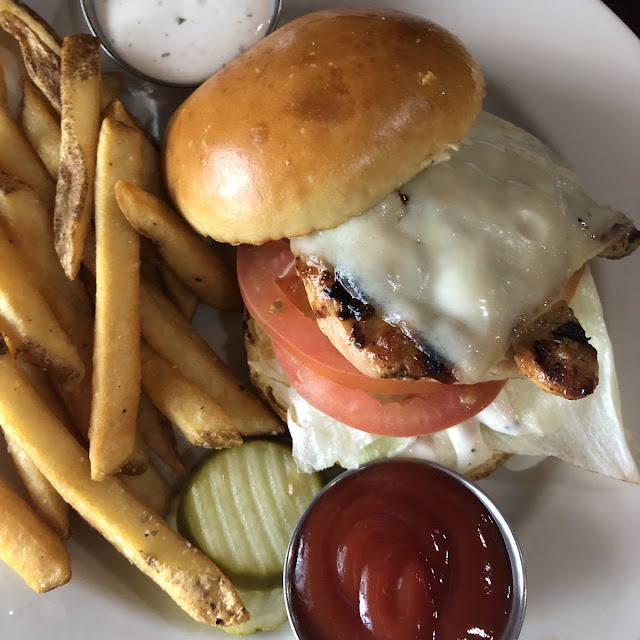 Pub Cheeseburger and Fries
