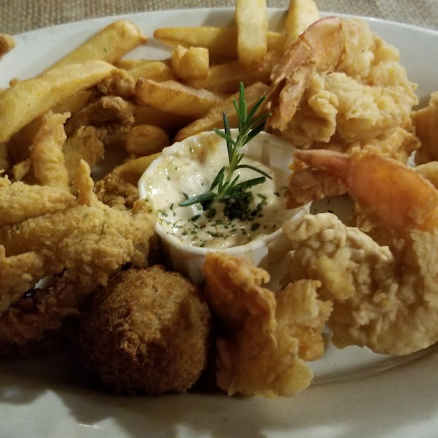 Bayou Bucket of Seafood Sampler