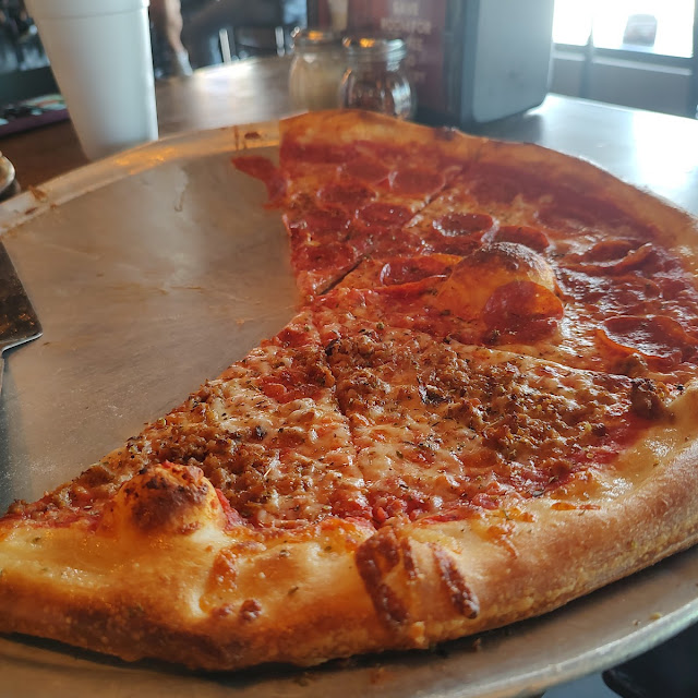 Sausage and Pepperoni Pizza