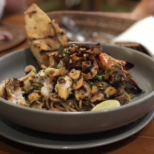 Grilled Prawns Squid