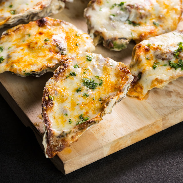 Oven Baked Cheese Oyster 3 pcs