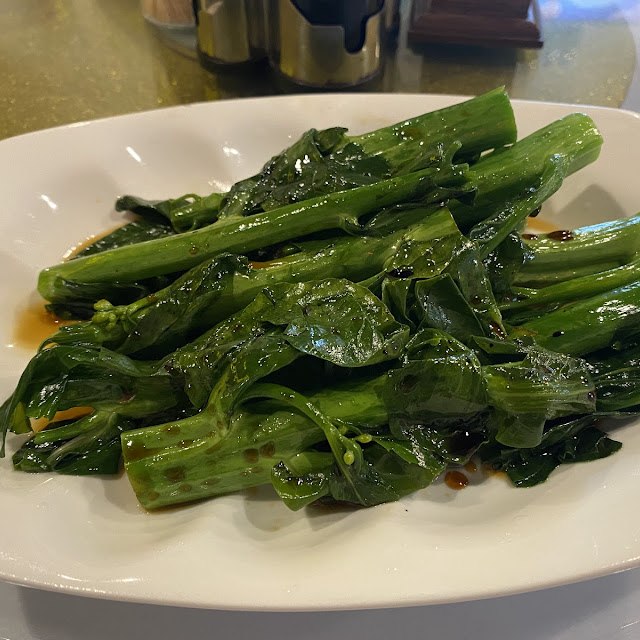 Poached Kailan Vegetables