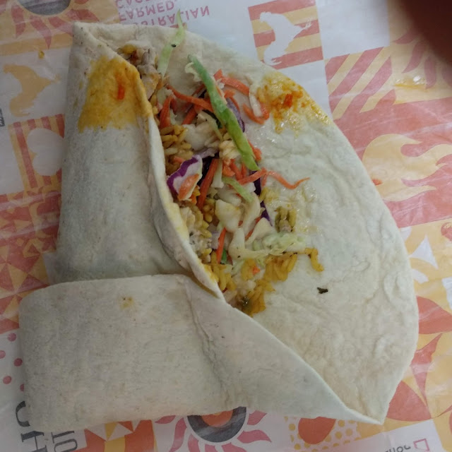 Pulled Chicken Wrap