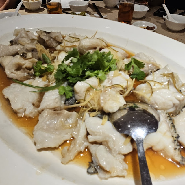 Steamed Deep-Sea Garoupa with Fresh Beancurd Skin & Black Fungus
