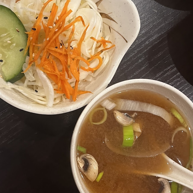 Salade Et Soupe Miso