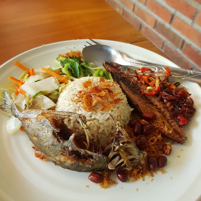 Nasi Campur Indonesian Mixed Rice