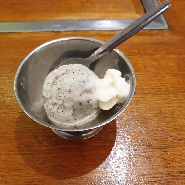 Black Sesame Ice Cream
