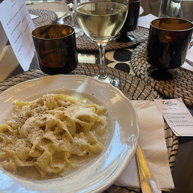 Pasta Fettuccine Parma Soße