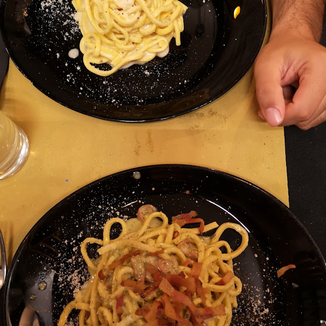 Carbonara Con Guanciale Croccante