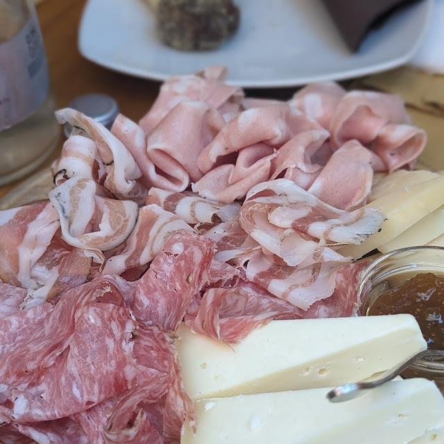 Sharing Board for Two Local Meats and Cheese