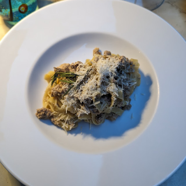 Home Made Tagliolini with Mountain Butter and White Truffle