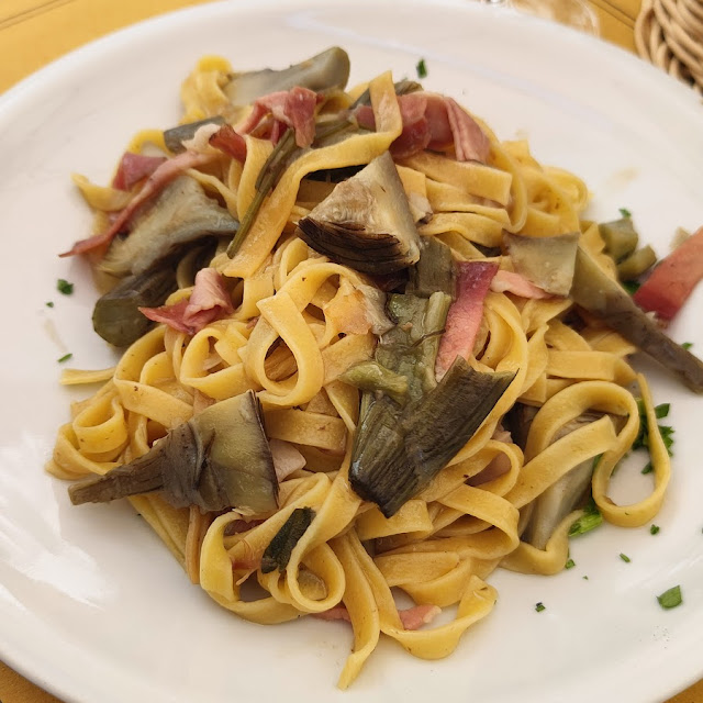 Fettuccinj Funghi E Morlaccés
