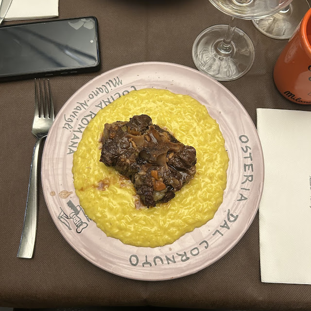 Risotto with Vaccinara Tail