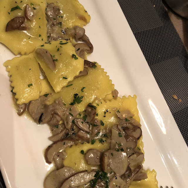 Ravioli with Mushrooms