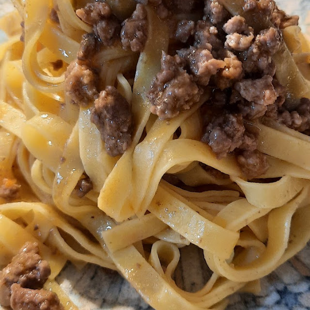 Tagliatelle Con Sugo Di Cinghiale