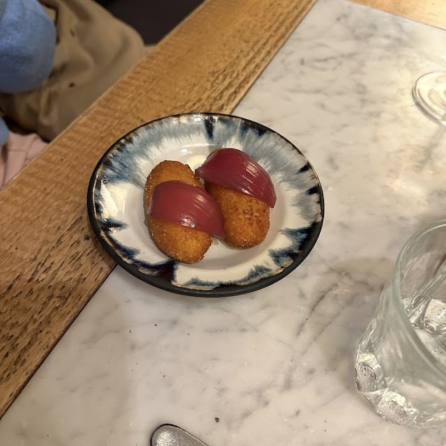 Polpette Di Baccalà Con Cipolle Caramellate