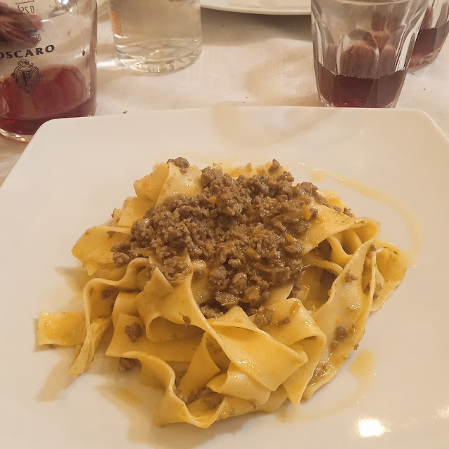 Pappardelle Al Ragù Di Capriolo