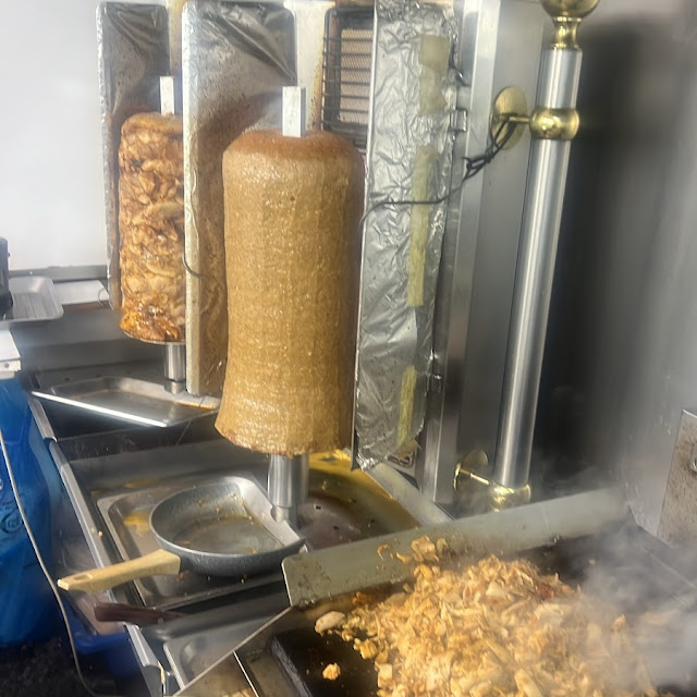 Lamb and Chicken Kebab Wrap