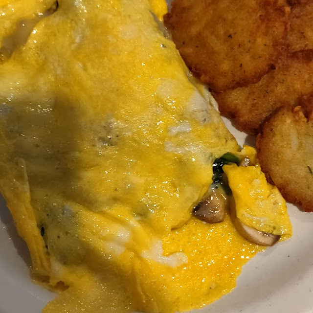 Spinach Omelette