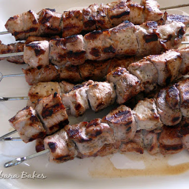 Pork Kabob Sandwich