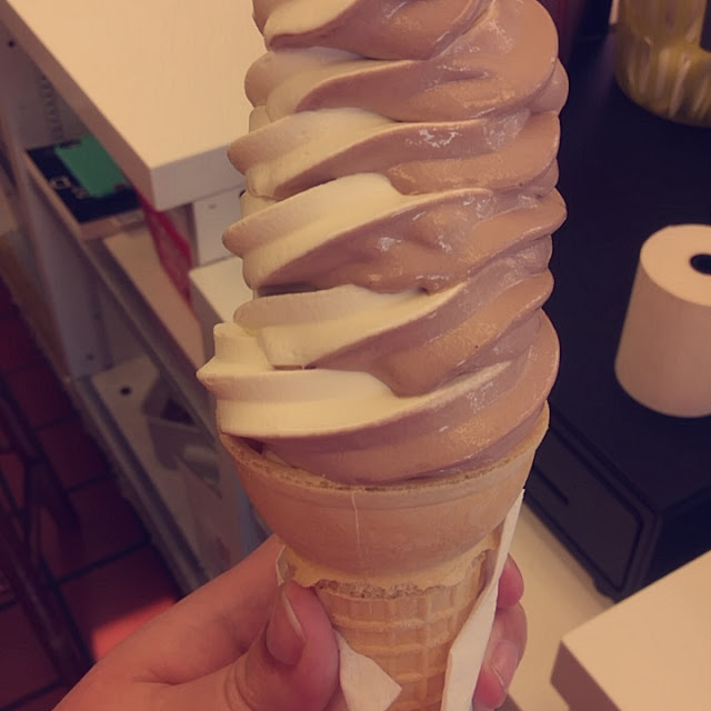 Regular Cone with Soft Serve