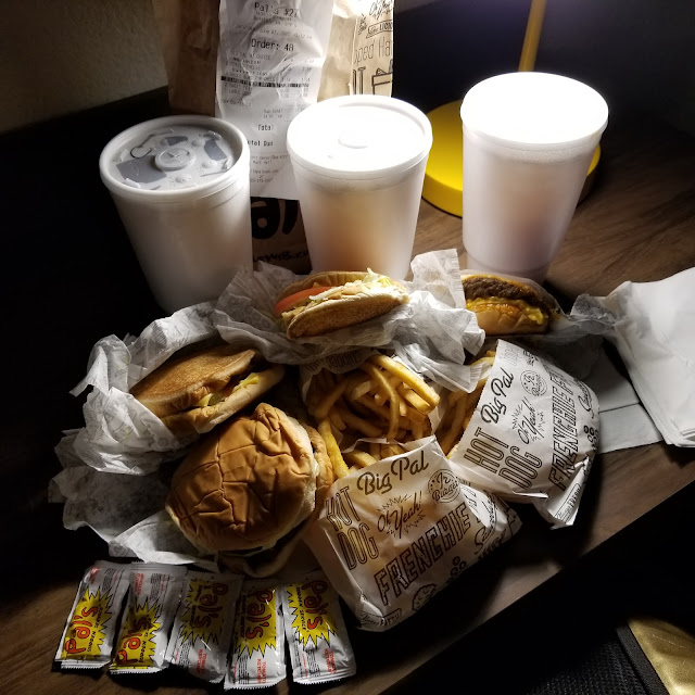 Junior Burger with Cheeseburger Combo Sauceburger Frenchie Fries Sweet Tea and Coke
