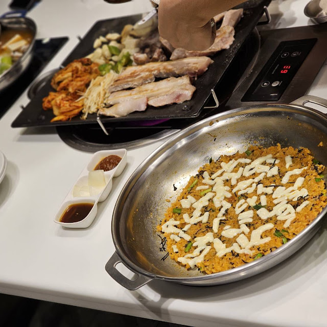 ข้าวผัดกิมจิชีส