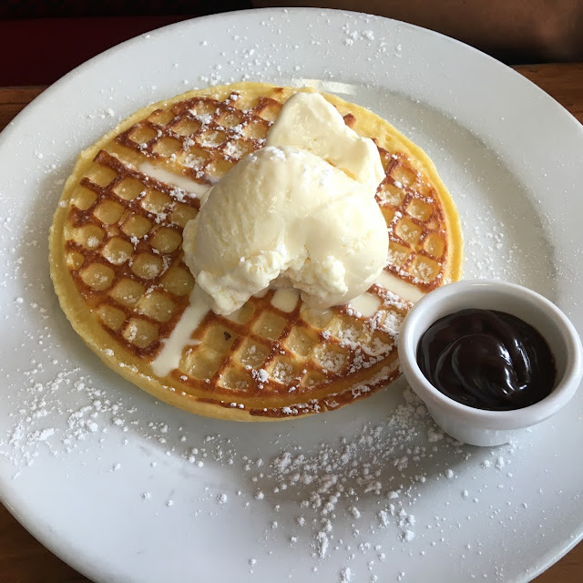 Waffles with Ice Cream