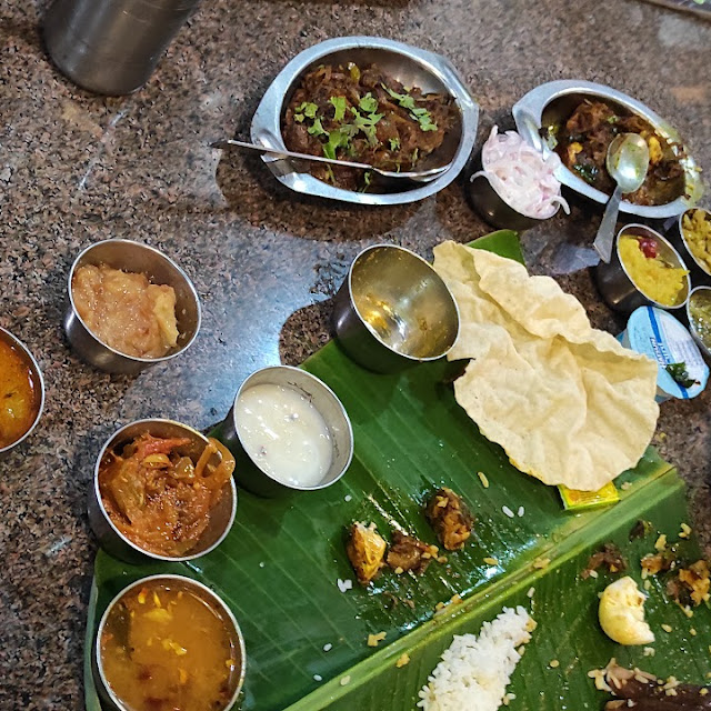 Pandias Special Thali Meals