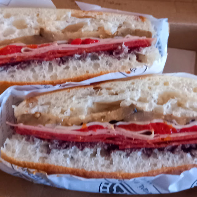 Hot Salami Panini