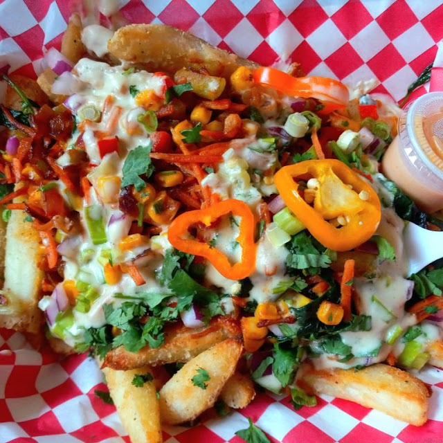 Papa Nachos Veggies in Chipotle Sauce