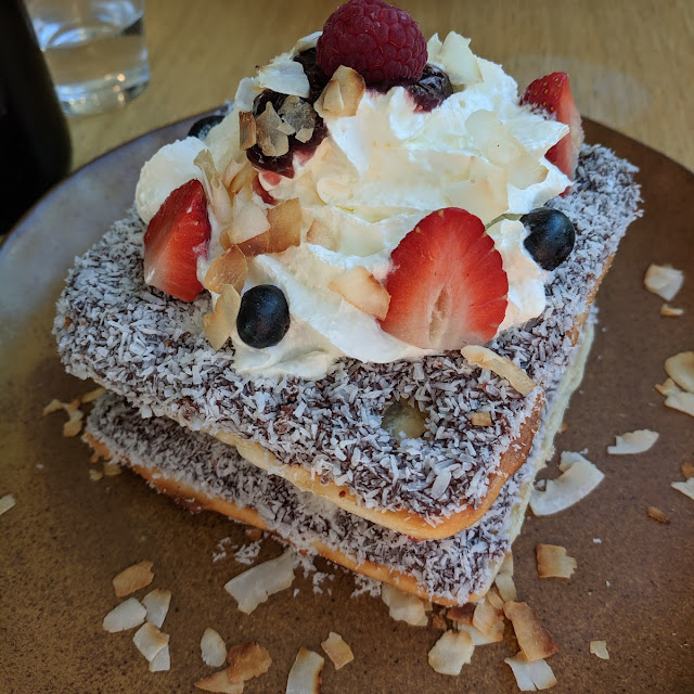 Lamington Waffles