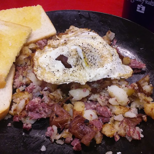 Corned Beef Hash and Eggs