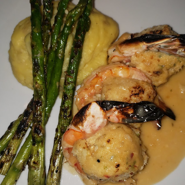 Stuffed Jumbo Shrimp Crab Meat
