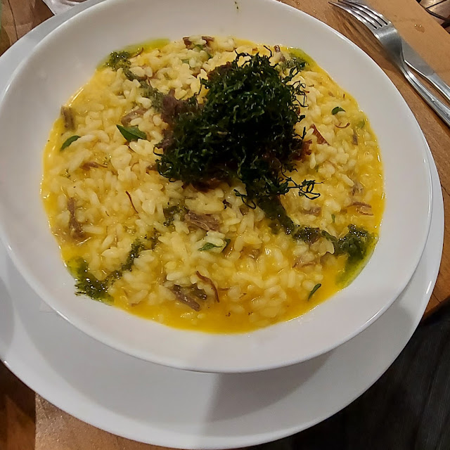 Risoto de Carne de Sol Com Abóbora