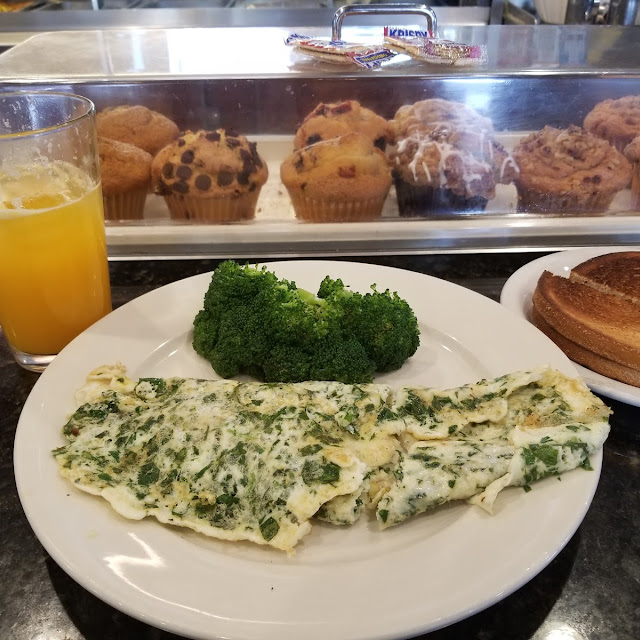 Broccoli and Cheddar Omelette