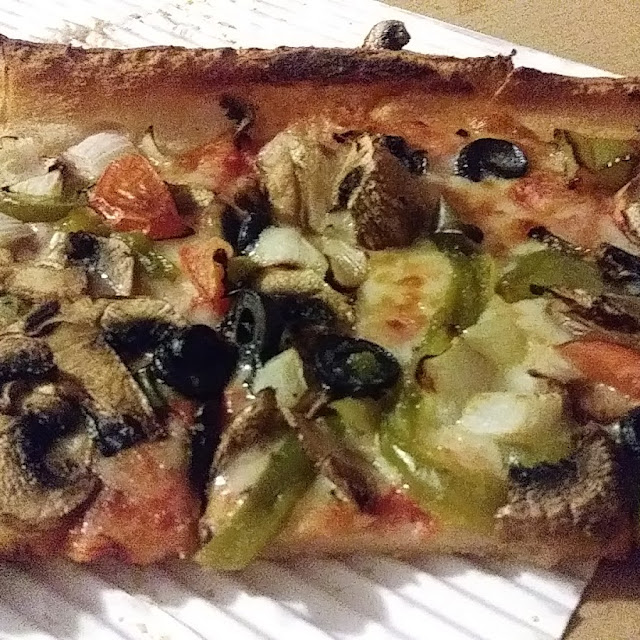 Thin Crust Veggie Lover's Pizza