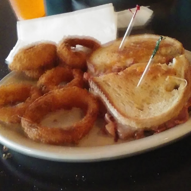 Rueben and Onion Rings