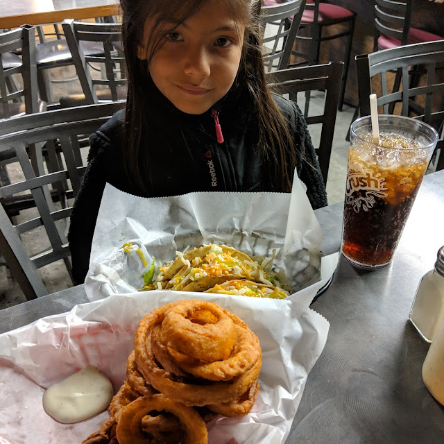 Onion Rings and Tacos