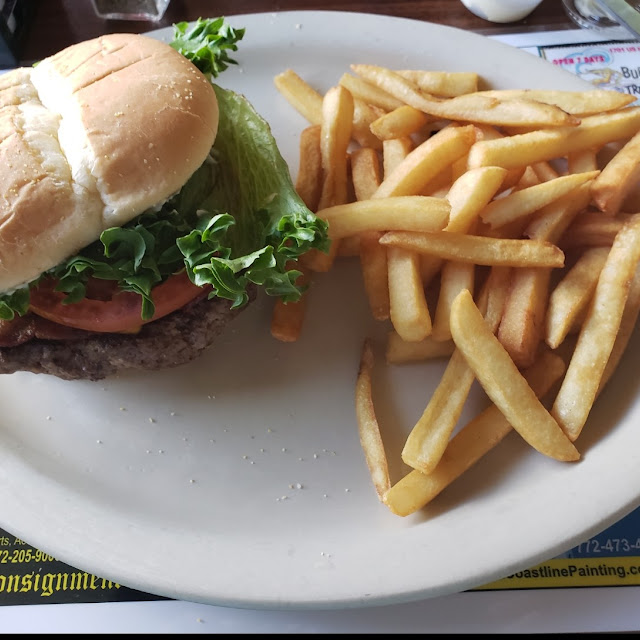 Burger and Fries