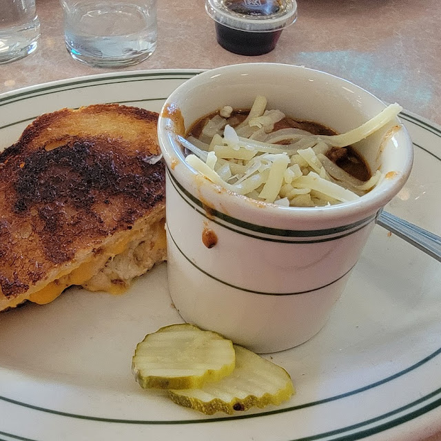Tuna Melt & Texas Chili
