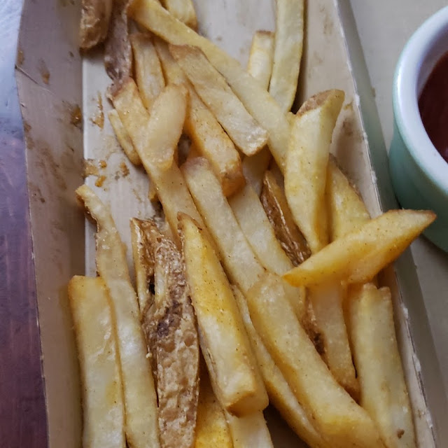 Uncooked French Fries Without Cheese We Paid For