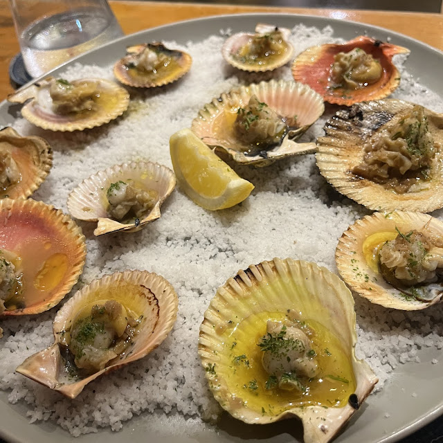 Korean Campfire Scallops