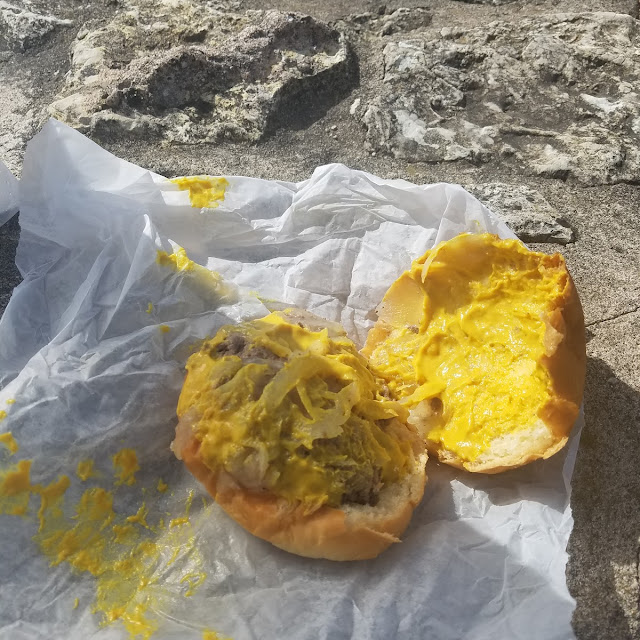 Hamburger with Extra Mustard